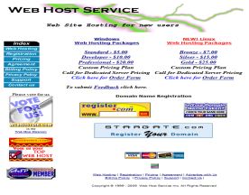 Web Host Service