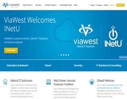 ViaWest, formerly INetU logo