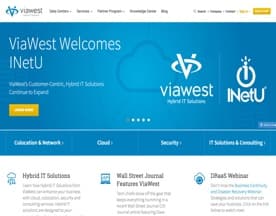 ViaWest, formerly INetU logo
