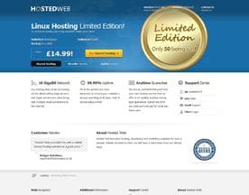 Hosted Web logo