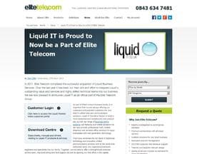 Liquid logo