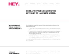 Hey logo