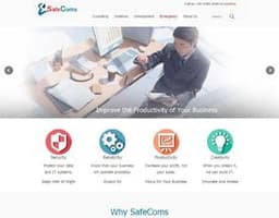 SafeComs logo