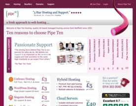 Pipe Ten Hosting Ltd logo