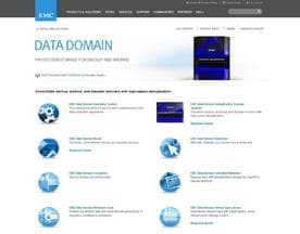 EMC Data Domain logo