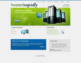 Hostedrapidly logo