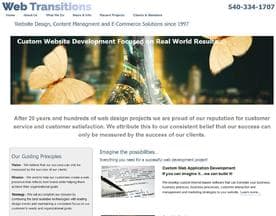 Web Transitions logo
