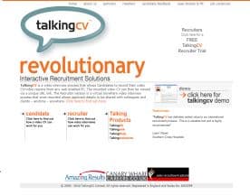 Talking CV logo