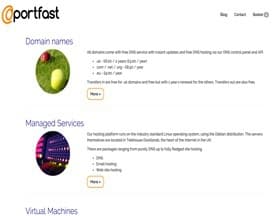 Portfast logo