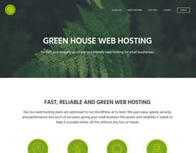 Green House Web Hosting logo