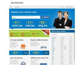Just Domains logo