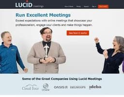 Lucid Meetings logo