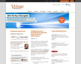 Voltage Security logo