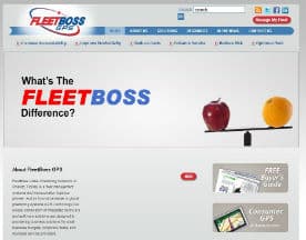 FleetBoss Global Positioning Solutions logo
