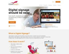 NoviSign logo
