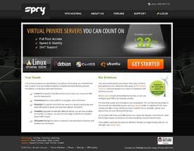 Spry Hosting logo