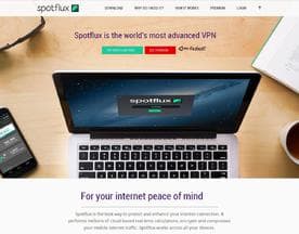 Spotflux logo