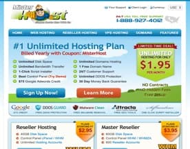 MisterHost.NET logo