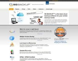 9G BACKUP logo