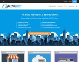 BlessHost logo