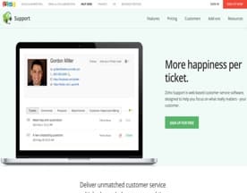 Zoho Support logo