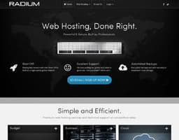 Radium Hosting logo