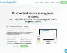 Less Paper Co. logo