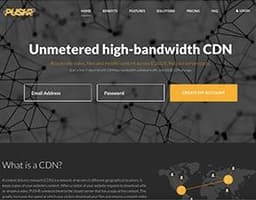 PUSHR CDN logo