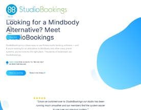 studiobookings - yoga studio software logo