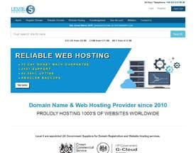 Level 5 Domains logo