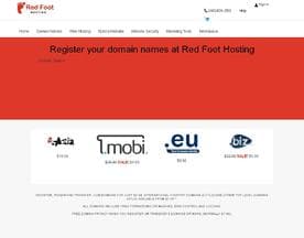 Red Foot Hosting logo