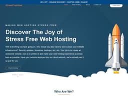 Stress Free Hosting logo