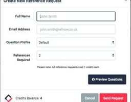 RefNow Reference Checking logo