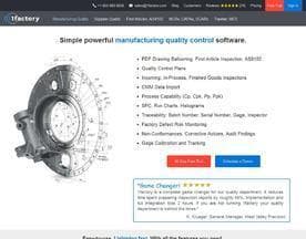 1factory Manufacturing Quality logo