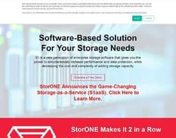 StorONE logo