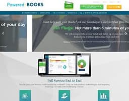 Powered Books logo