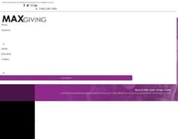 MaxGiving logo