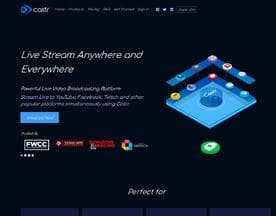 Castr Live Streaming, Inc. logo