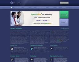 Spantel, LLC provides SpeechRite for rad logo