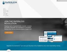 Paperless Environments logo