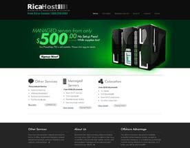 RicaHost logo