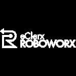 eClerx Roboworx logo