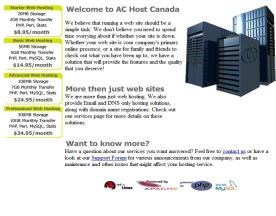 AC Host Canada