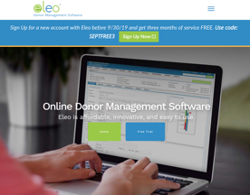 Eleo Online Donor Management Software